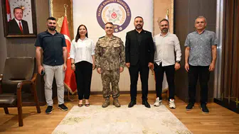 Elazığ’da yeni emniyet müdürü ve basın arasında ilk temas