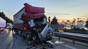 Anadolu Otoyolu’nda mucize kurtuluş