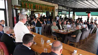 Çorum’da şehit babaları için özel Babalar Günü buluşması