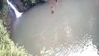 Artvin’de iki din görevlisinin gölette boğulma anları kameraya yansıdı