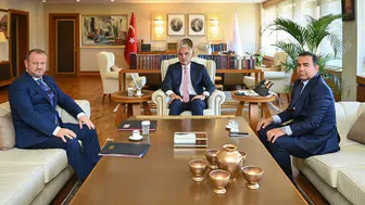 Bakan Ersoy ve RTÜK Başkanı Daniş yayıncılık gündemini masaya yatırdı