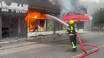 Mersin'de bir fırın yangınla küle döndü