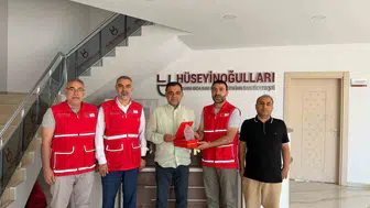 Mardinli iş insanına Kızılay’dan anlamlı ödül