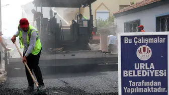Urla’nın yolları için 186 milyon liralık asfalt ve parke seferberliği