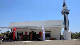 Hatay’da deprem sonrası 129’uncu cami hizmete girdi