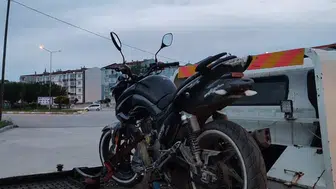 Edirne’de motosiklet sürücüsüne 27 bin liralık ceza şoku