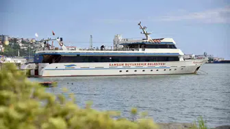 Samsun'un deniz rotalarında yaz sezonu gemi turlarıyla açıldı