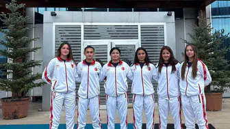 Körfezli genç sporcular ragbi milli takım kampına damga vurdu