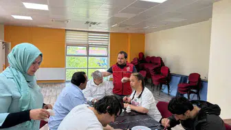 Menteşe'de özel bireyler seramik atölyesinde buluştu