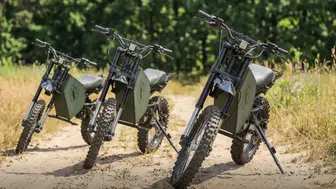 Ukrayna ordusu sessiz operasyonlar için elektrikli motosiklet dönemini başlattı