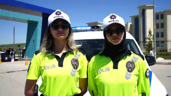 Bayburt’ta sınav paniği yaşayan öğrenciyi polisler son anda kurtardı