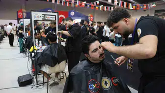 Kuaförlerin dev buluşması Elazığ'da başladı