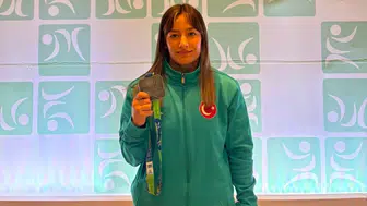Düzceli güreşçi Brezilya’da kürsüye çıktı