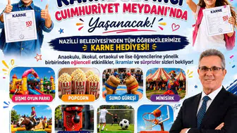 Nazilli öğrencileri karne yorgunluğunu meydanda atacak