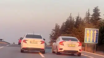 Eskişehir yolunda magandalar dehşet saçtı