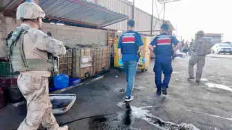 Osmaniye'de yer altına gizlenmiş binlerce litre kaçak akaryakıt yakalandı