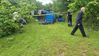 Ordu'da fındık bahçesinde tarım aracı kazası 1 ölü