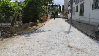 Nazilli sokakları yenileniyor
