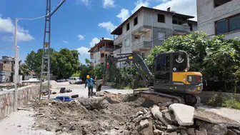 Defne'de musluklardan tertemiz su akması için düğmeye basıldı