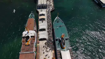 Büyükada baharı karşılıyor Hafta sonu ziyaretçi akını yaşandı
