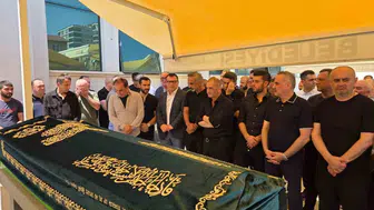 Samsun'da fabrika faciasında ölen üç işçiden Naci Gezer toprağa verildi
