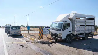 Karaman yolunda kavşak kazası 1 yaralı