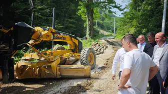 Kurukavak köyünün ulaşım çilesi bitiyor