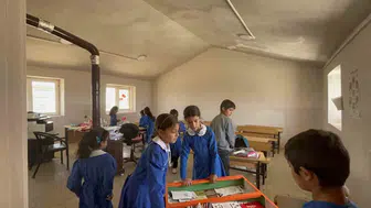 Siverekli miniklerin hayali üniversitelilerin fırçasıyla renklendi