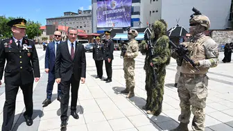 Erzurum’da jandarma 187. yaşını sahada kutluyor