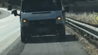 Gaziantep otoyolunda ters yöne giren sürücüye ağır fatura