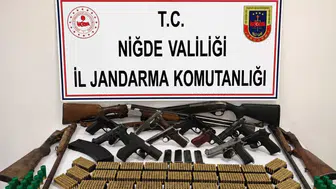 Niğde merkezli silah operasyonunda 14 kişi yakalandı