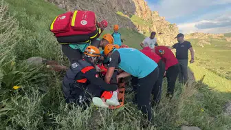 Erzurum’da dağ sporcuları için dev kurtarma provası