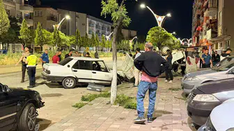 Yerköy’de dört araç birbirine girdi