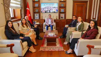 Bayburt adliyesinde nöbet değişimi gerçekleşti