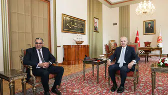 Kurtulmuş İngiliz heyetle kritik zirvede buluştu
