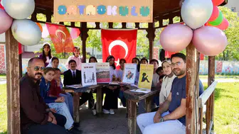 Eleşkirt'te binlerce öğrenci kitapları sahnede yeniden yorumladı