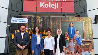 Azra Akın Düzceli öğrencilerle çevre için sahneye çıktı