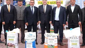 Manisalı üreticiye tohum ve gübre desteği müjdesi