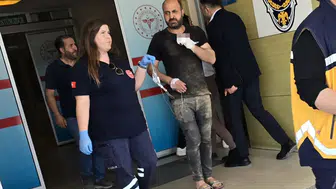 İnegöl'de mobilya atölyesinde talihsiz kaza