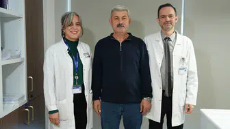 41 yaşındaki hastanın kalbi 20 kez durdu ve hayata döndü