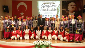 Kahramankazan’da el emeği ürünler görücüye çıktı