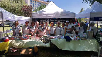Bursa Merinos Park huzurevi yararına şarkılarla doldu