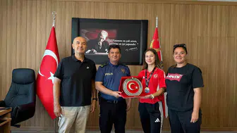 Milli bisikletçinin başarısında emniyet ve jandarma desteği