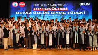Zonguldak’ta hekim adayları beyaz önlüklerini giydi