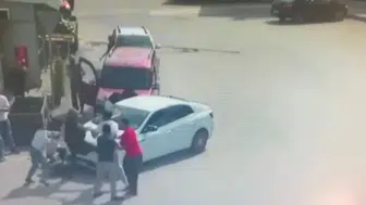 Ankara sokaklarında hesaplaşma kameraya yansıdı
