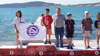 Ayvalık yelkenin kalbi oldu