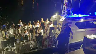 Fethiye açıklarında göçmen kaçakçılarına operasyon