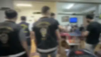 Küçükçekmece'de mühür tanımayan tombala mekanına polis baskını