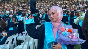 Serebral palsiyi azmiyle yendi ALKÜ’de bölüm ikincisi oldu