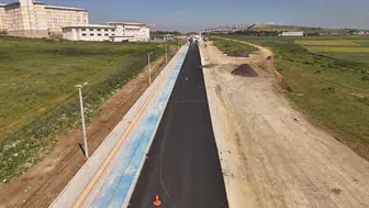 Tekirdağ'da ulaşımı rahatlatan yol çalışması bitti